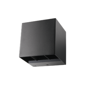 SG Artes zwart 8W 2700K 480 lumen LED up/down dimbaar verstelbare lichtbundel boven en onder