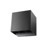 SG Artes zwart 8W 2700K 480 lumen LED up/down dimbaar verstelbare lichtbundel boven en onder - thumbnail