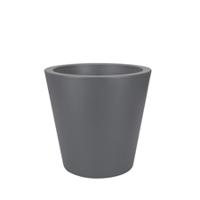Bloempot Pure straight round 65 antraciet elho - Elho - thumbnail