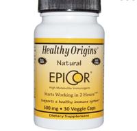 EpiCor, 500 mg (30 Capsules) - Healthy Origins - thumbnail