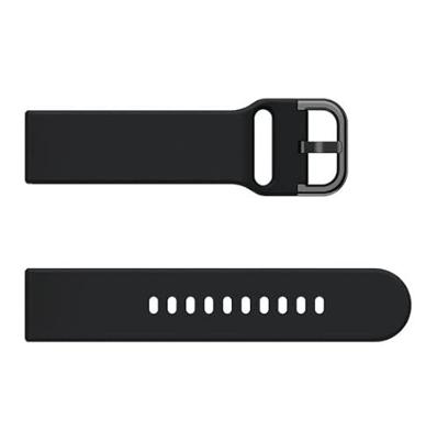Siliconen sportband - Zwart - Xiaomi Mi Watch / Xiaomi Watch 2 / Xiaomi Watch S1 / S2 / S3 / S4