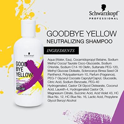 Schwarzkopf Goodbye Yellow Shampoo - thumbnail