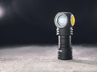 ArmyTek Wizard C1 Pro Magnet White Hoofdlamp werkt op een accu LED Met magneethouder 1000 lm 1440 h 55 g - thumbnail