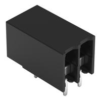 WAGO 2086-1202/300-000 Printklem 1.50 mm² Aantal polen 2 Zwart 1 stuk(s) - thumbnail