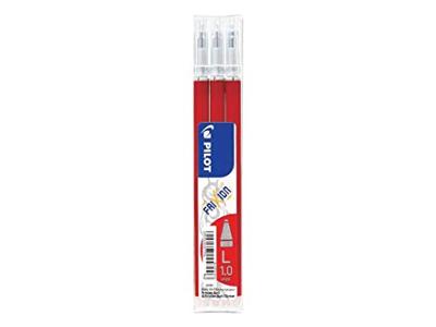 Pilot balpenvulling FriXion Ball/Clicker, rood, etui van 3 stuks