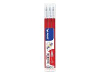 Pilot balpenvulling FriXion Ball/Clicker, rood, etui van 3 stuks - thumbnail