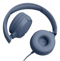 JBL Tune 520C Comfort Fit bedrade on-ear koptelefoon met microfoon, JBL Pure Bass-geluid, EQ-presets, USB-C-connectiviteit, opvouwbaar ontwerp en knoopresistente kabel, blauw - thumbnail