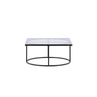 Nohr Salontafel 'Nycole' Glas, 90 x 90cm