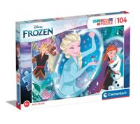 Clementoni puzzel 104pcs frozen - thumbnail