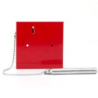 Basi Noodsleutelkast NK 215H 2150-0003 Rood - thumbnail