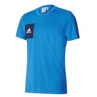 Adidas Tiro17 T-Shirt Blue - thumbnail