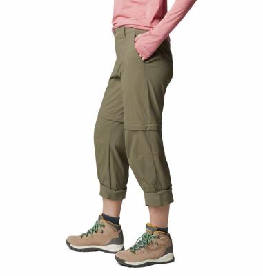 Columbia Leslie Falls™ Convertible Afritsbroek Dames Stone Green 14
