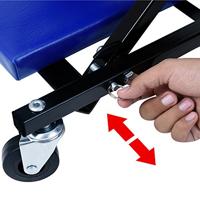 Rolbed, rolwagen, sleutelwagen, monteurskar, werkruk, blauw - thumbnail