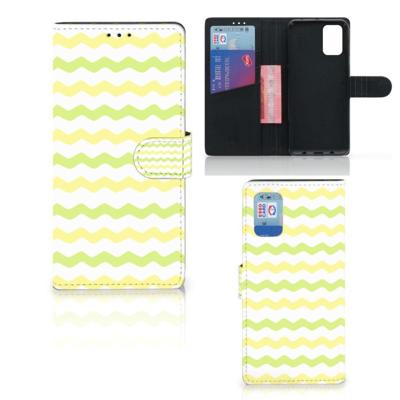 Samsung Galaxy A02s | M02s | Telefoon Hoesje | Waves Yellow