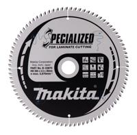 Makita B-33875 Cirkelzaagblad voor Laminaat | Specialized | Ø 260mm Asgat 30mm 84T - thumbnail