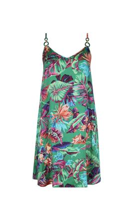 Lise Charmel Beachwear Paradis Sauvage Korte Jurk Wild groen ASB1082 Lise Charmel Beachwear Paradis Sauvage Korte Jurk Wild groen ASB1082