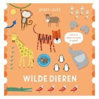 Rebo Publishers Kartonboek press-outs - wilde dieren - thumbnail