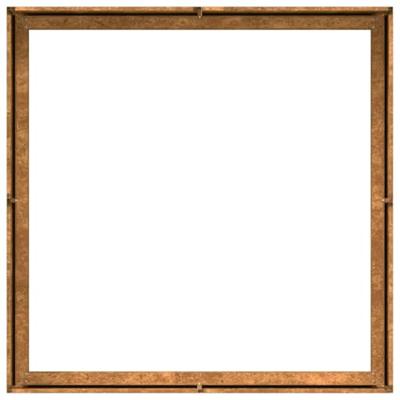 Plantenbak roestig 100x100x30 cm weervast staal Plantenbak roestig 100x100x30 cm weervast staal