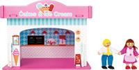Speelhuis ijswinkel met accessoires - thumbnail