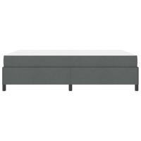 Boxspring bed Donkergrijs en Zwart 140 x 200 cm - thumbnail