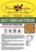 BUDGET PREMIUM CATFOOD QUALITY SENIOR / LIGHT / STERILISED 15 KG - thumbnail