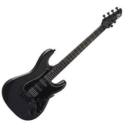 EKO Aire 500 Stealth matte black elektrische gitaar