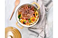 Cosy & Trendy Braadpan Fontestic Gietijzer Amber Gold Ø 28 cm / 8 Liter - Geëmailleerd - thumbnail