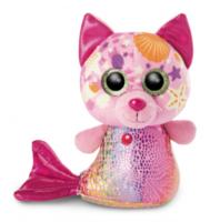 Nici knuffel Glubschis junior 15 cm pluche roze - thumbnail
