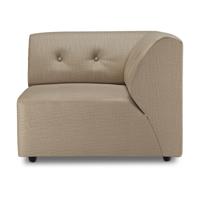 HKliving Vint bank right Pure Earth - thumbnail