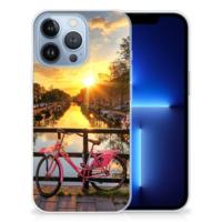 Apple iPhone 13 Pro | Silliconen Back Cover | Amsterdamse Grachten - thumbnail