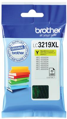 Brother Inktcartridge LC-3219XLY Origineel Geel LC3219XLY