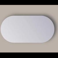 Spiegel Sanicare Q-Mirrors 100x70 cm Ovaal/Rond incl. ophangmateriaal Sanicare - thumbnail