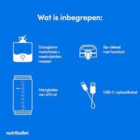 NUTRiBULLET NBP003PU Smoothiemaker Violet - thumbnail