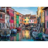 Ravensburger puzzel Burano Italië - 1000 stukjes - thumbnail