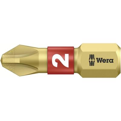 Wera 851/1 BDC PH 05056402001 Kruis-bit PH 2 Gereedschapsstaal Gelegeerd, Met diamant bedekt D 6.3 1 stuk(s)