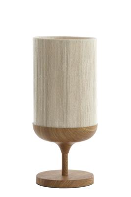 Light & Living Tafellamp 'Dania' 50cm, kleur Licht hout