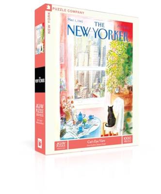 New York Puzzle Company Cat's Eye View - 1000 stukjes