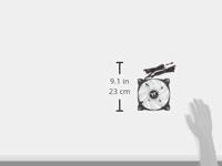 Thermaltake CL-F116-PL14SW-A PC-ventilator Zwart (b x h x d) 190 x 56 x 143 mm Incl. LED-verlichting, Incl. RGB-verlichtingsbesturing - thumbnail