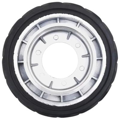VidaXL Wiel voor neuswiel ø19,5x10 cm massief aluminium en rubber