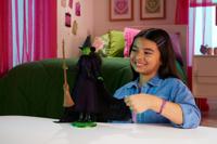Mattel-Wicked-Elphaba pop met gevlochten haar en meerdere poses - Wicked - HXY38 - thumbnail