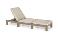 Daytona sunlounger cappucino - thumbnail