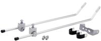 Buzaglo White label bevestigingsset achterdrager zilver - thumbnail