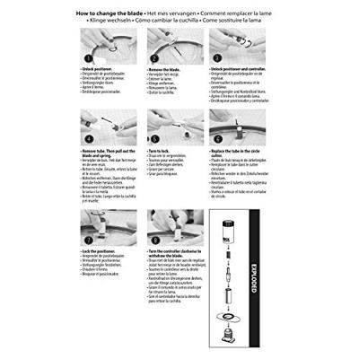 Vaessen Creative • reservemesjes voor cirkelsnijder 6st.