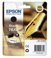 Epson Inktcartridge 16XL Origineel Zwart C13T16314012 - thumbnail