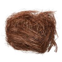 Lamettahaar Gestanst Terra Bruin - thumbnail