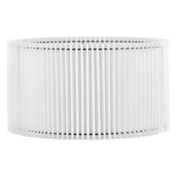 Papieren Gevouwen Lampenkap - Cilindrisch - White - ø40 x 22 cm - E27 fitting - Voor Staande Lamp - Ontworpen voor woonkamer en eetkamer - thumbnail
