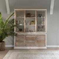 Rivièra Maison Buffetkast 'Pacifica' Mangohout, 220 x 180cm - thumbnail