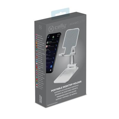 Celly Magic Desk Passieve houder Mobiele telefoon/Smartphone, Tablet/UMPC Wit Celly Magic Desk Passieve houder Mobiele telefoon/Smartphone, Tablet/UMPC Wit