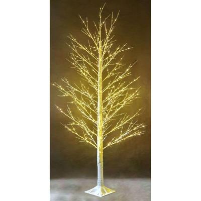 Kerstboom Home ESPRIT Wit Metaal 22 x 22 x 180 cm