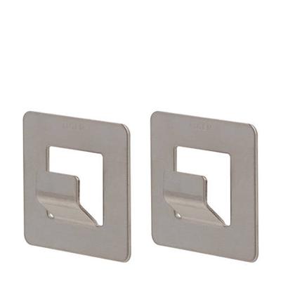 Handdoekhaak Tiger Open RVS Geborsteld (2 stuks)